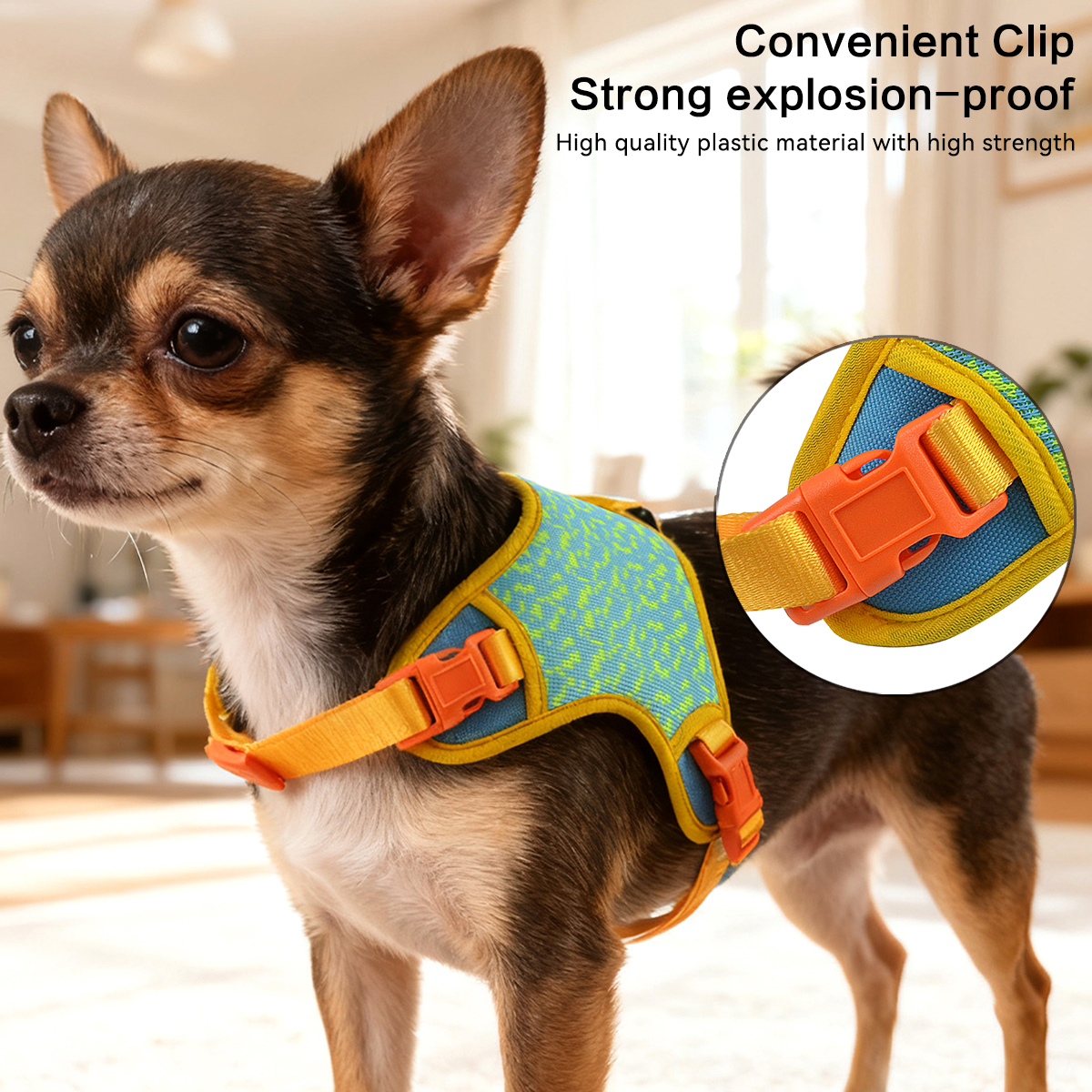 K10 Breathable Dog Harness | Multi-Adjustable | 3-Color Options