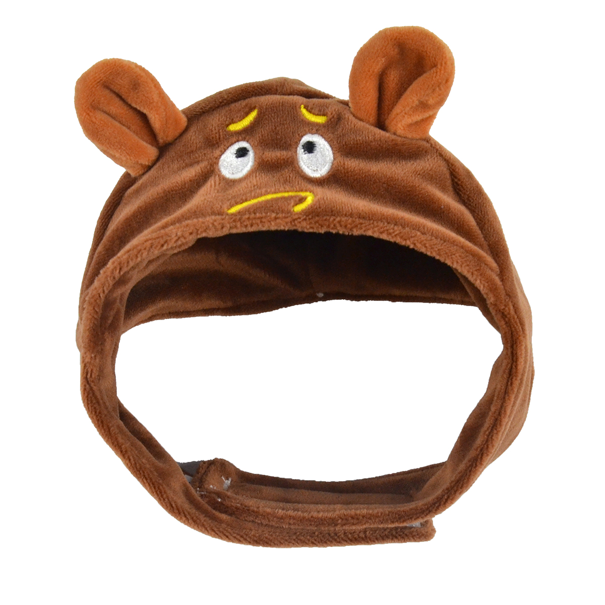 Cute Plush Pet Hat | 6 Color Options | Cartoon Expression Design