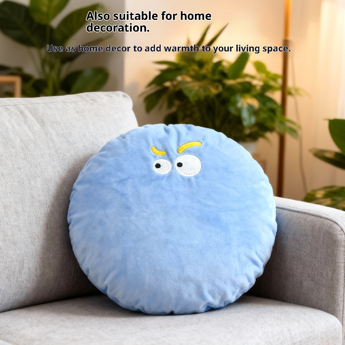 Cute Expression Plush Pet Cushion | Soft Comfort Bed | Wholesale Pet Supplies