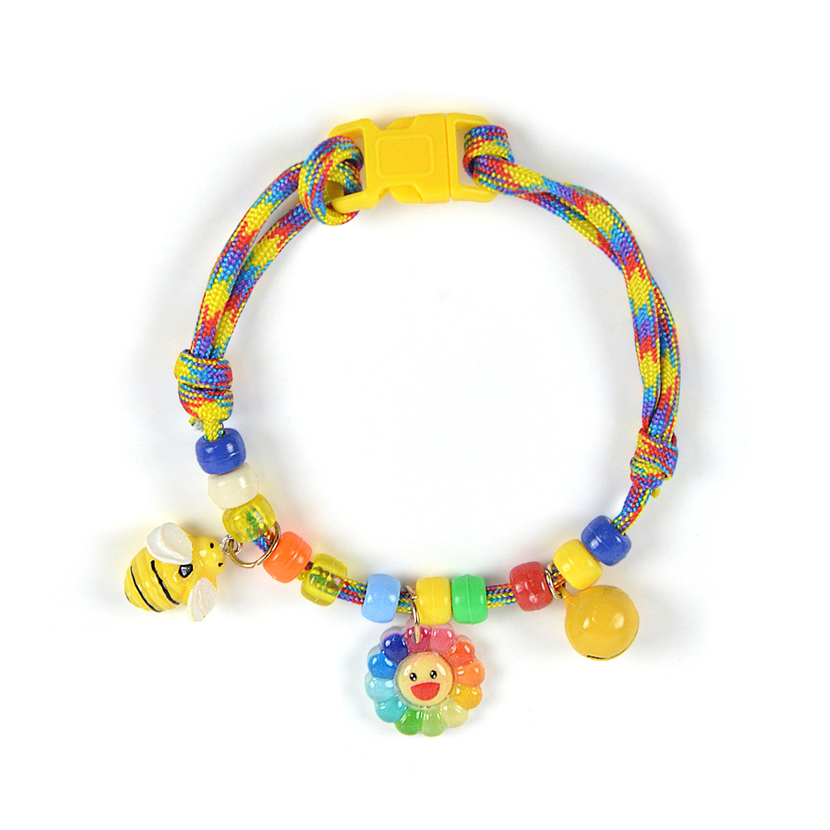 Fashion DIY Pet Cat Beaded Small Dog Cat Calming Collar Necklace Decoration