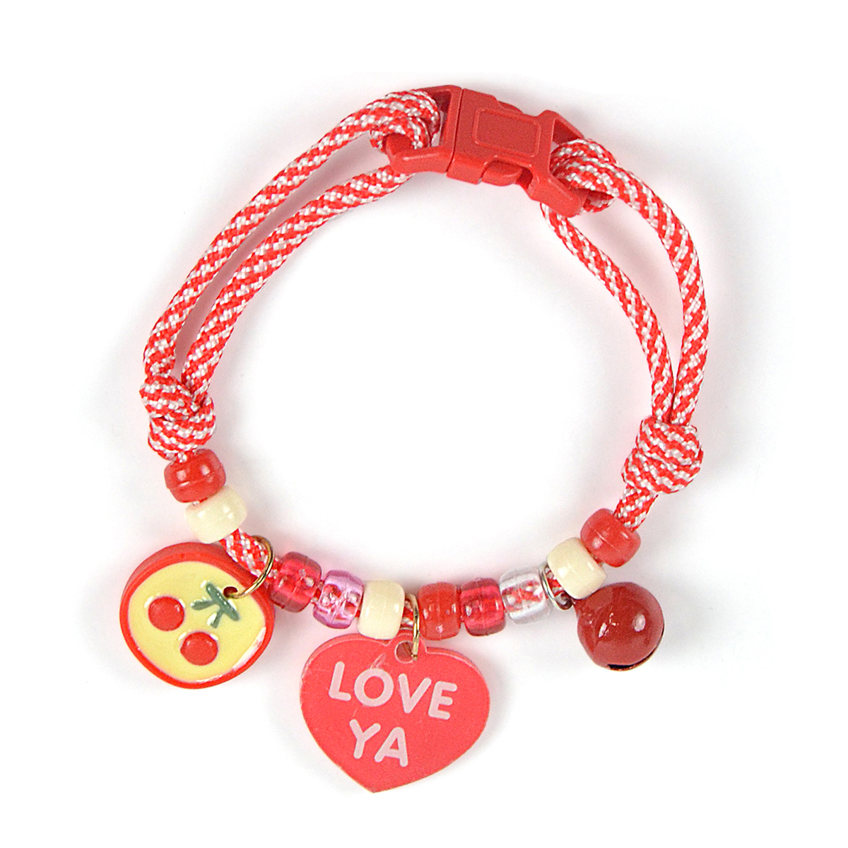 Fashion DIY Pet Cat Beaded Small Dog Cat Calming Collar Necklace Decoration