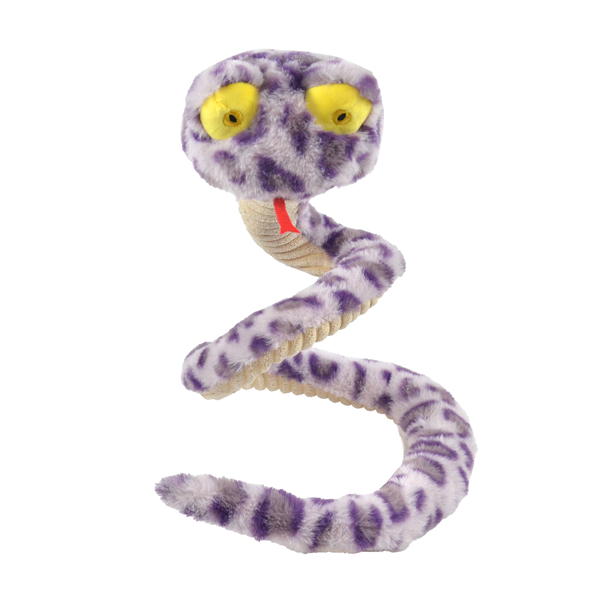 Fun Squeaky Snake Plush Toy for Dogs | Bulk Wholesale
