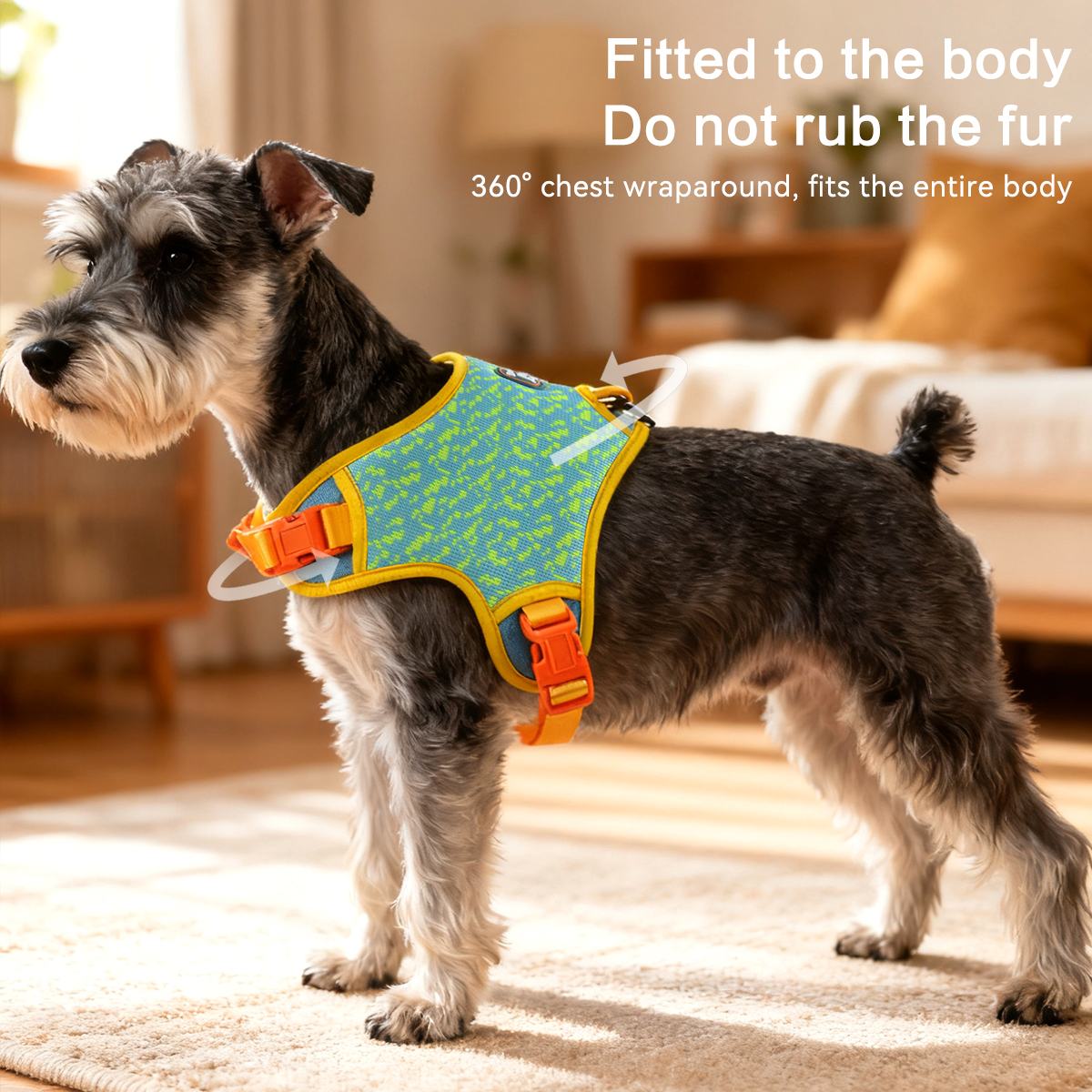 K10 Breathable Dog Harness | Multi-Adjustable | 3-Color Options