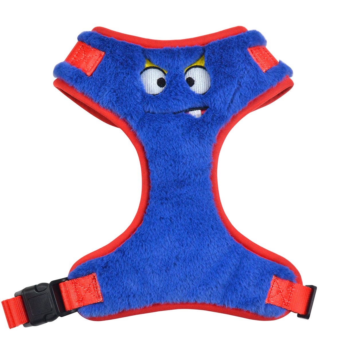 Rabbit Plush Dog Harness | Dopamine Color & Embroidery | 4-Color Options