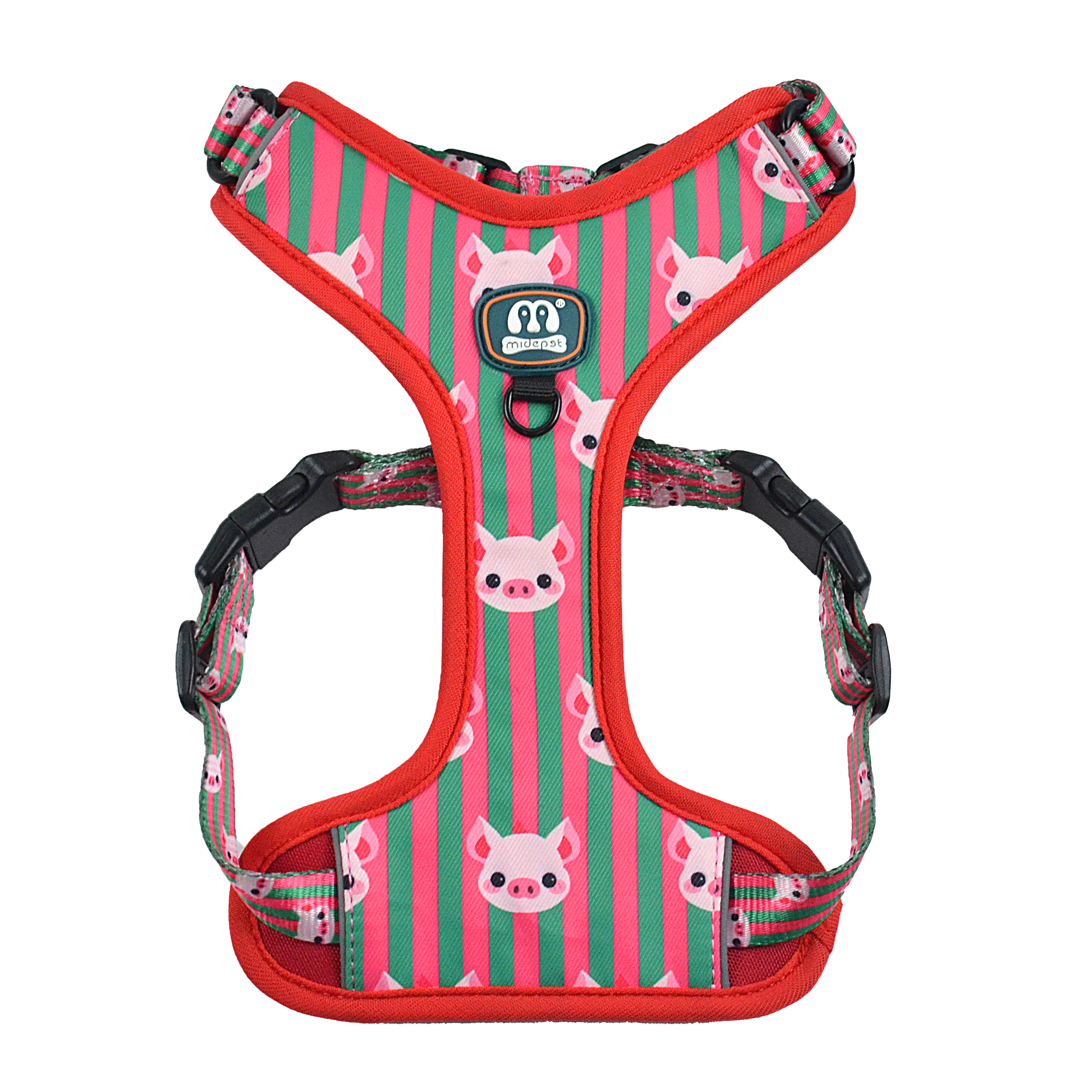 Designer Animal Print Dog Harness | Full Pattern Polyester | 4-Color Options