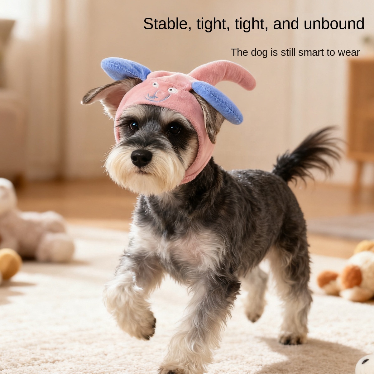 Wild Paradise Series Plush Pet Hat | Animal Expression Design | Bulk Wholesale