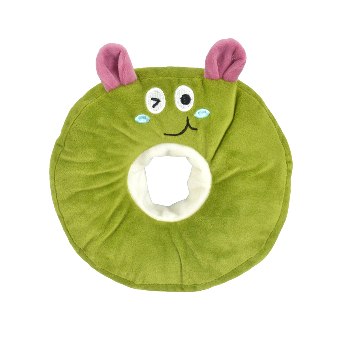 Cute Expression Elizabeth Cone | 6-Color Options | Soft Plush Pet Recovery Collar