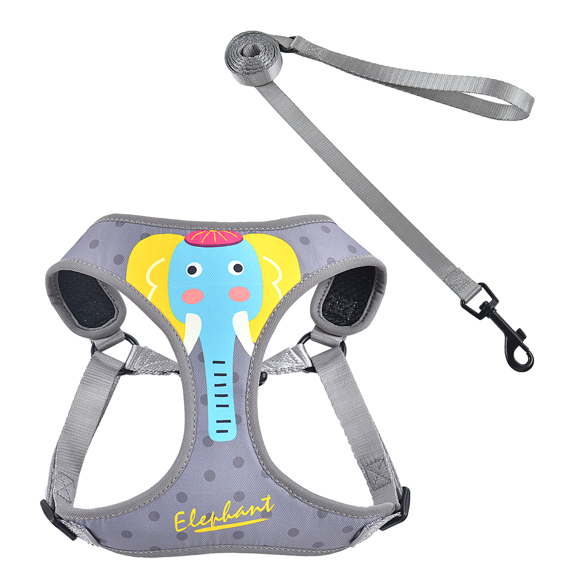 Wild Park Series Dog Harness | Animal Pattern Design | Fun Outdoor Pet Gear