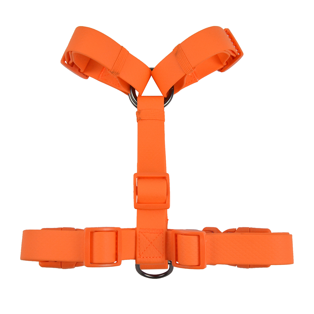 Solid Color PVC Waterproof Dog Harness | H-Back Design | Durable & Easy Clean