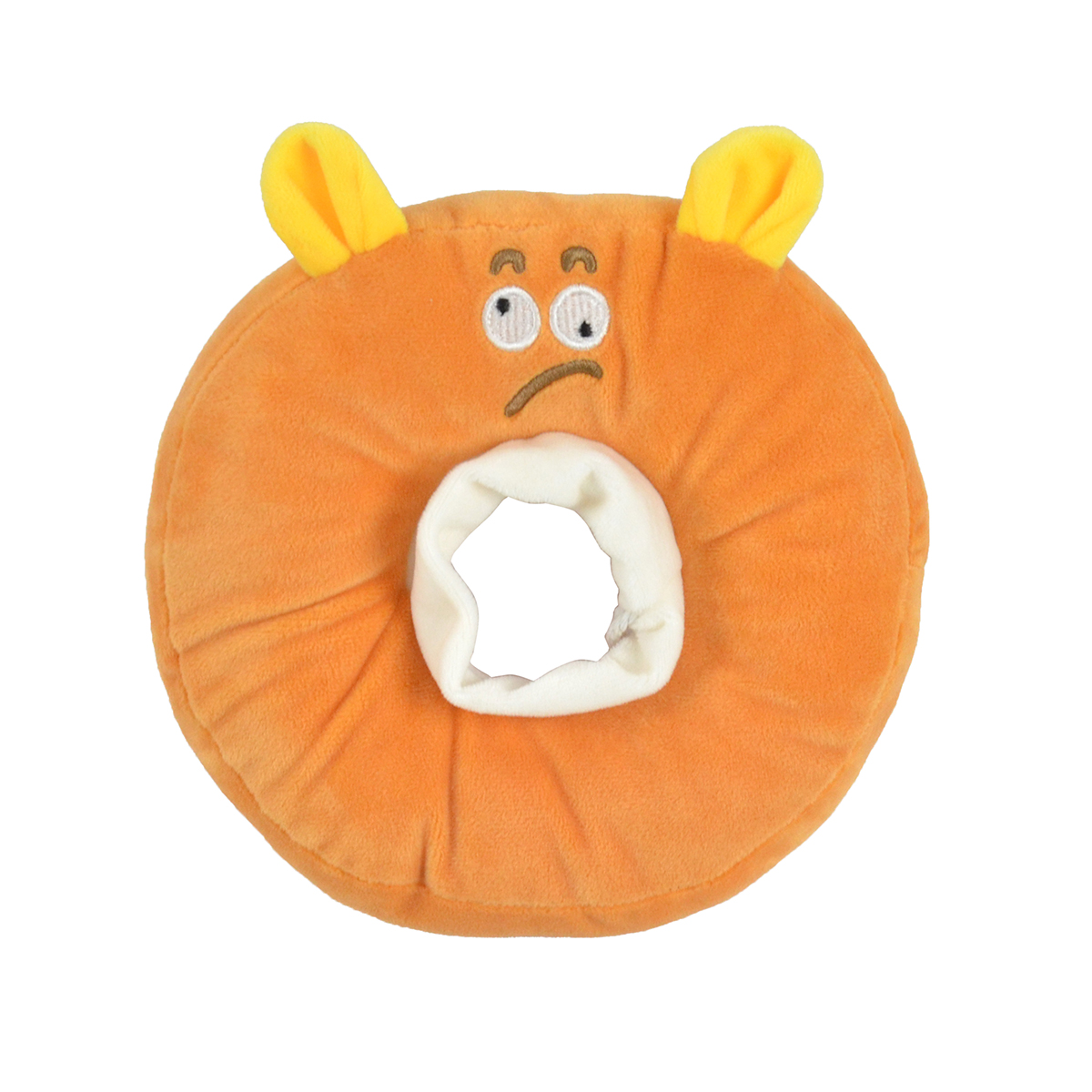 Cute Expression Elizabeth Cone | 6-Color Options | Soft Plush Pet Recovery Collar