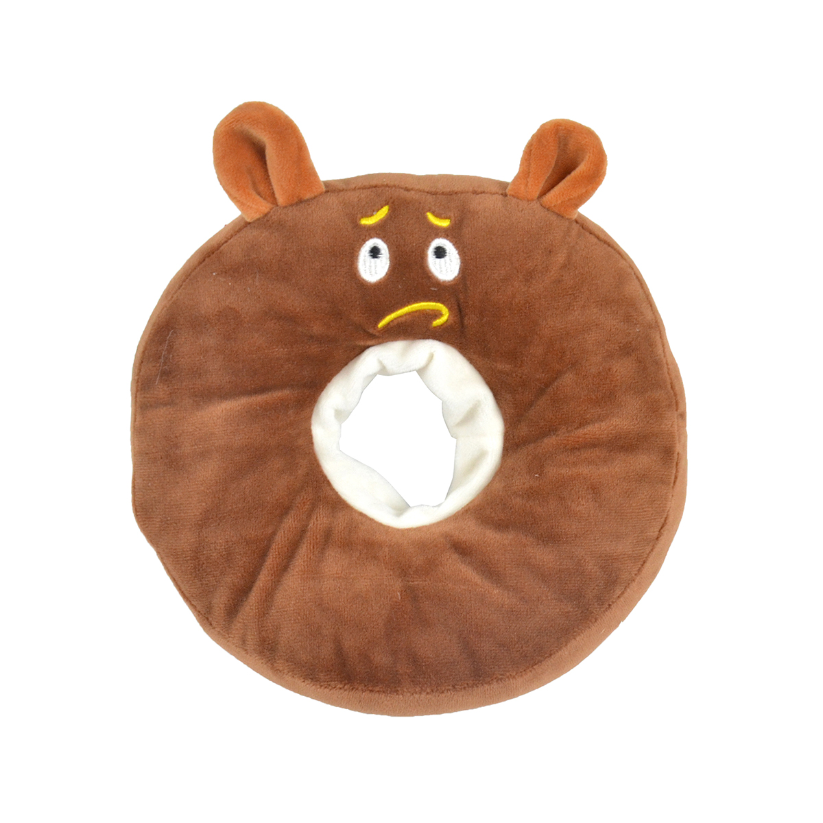 Cute Expression Elizabeth Cone | 6-Color Options | Soft Plush Pet Recovery Collar