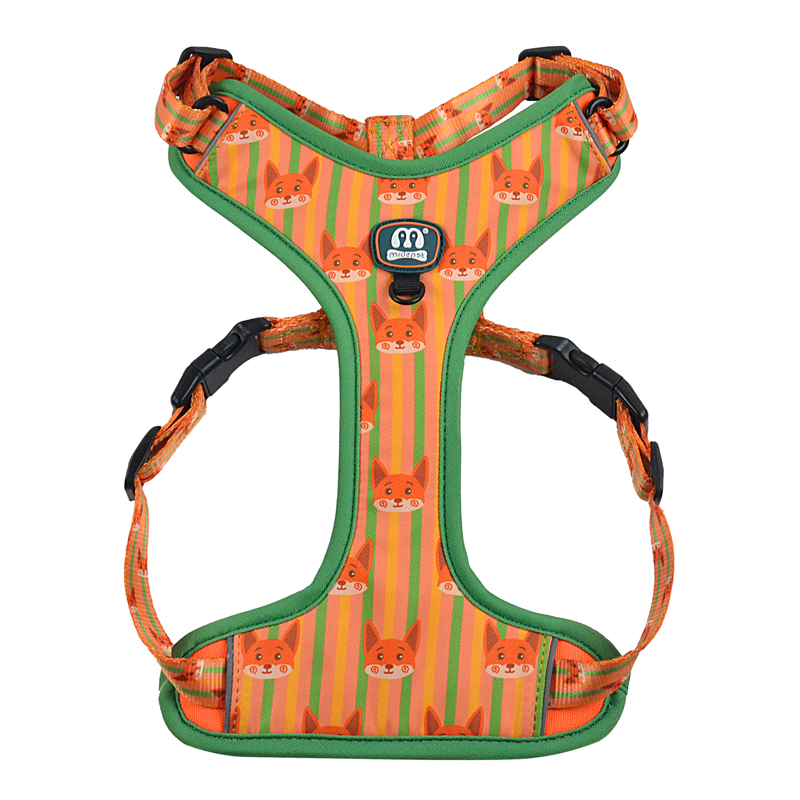 Designer Animal Print Dog Harness | Full Pattern Polyester | 4-Color Options