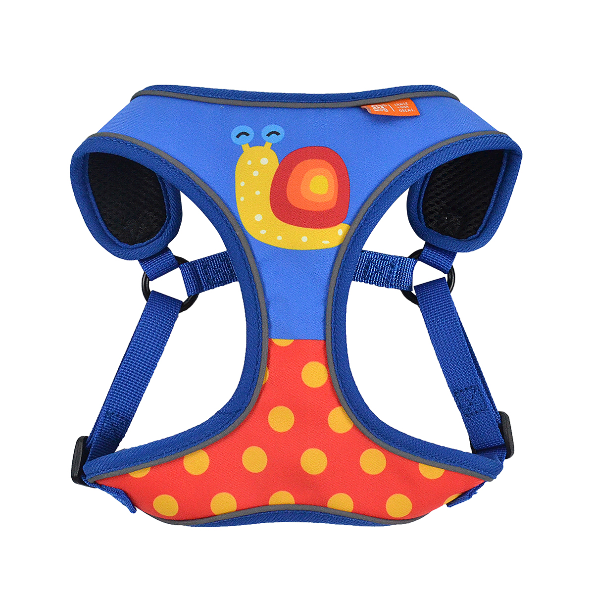 Animal Print Dog Harness | Polyester Fashion Vest | Lightweight & Adjustable