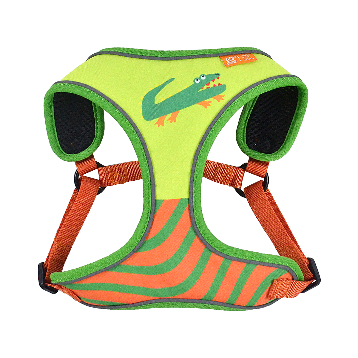 Animal Print Dog Harness | Polyester Fashion Vest | Lightweight & Adjustable