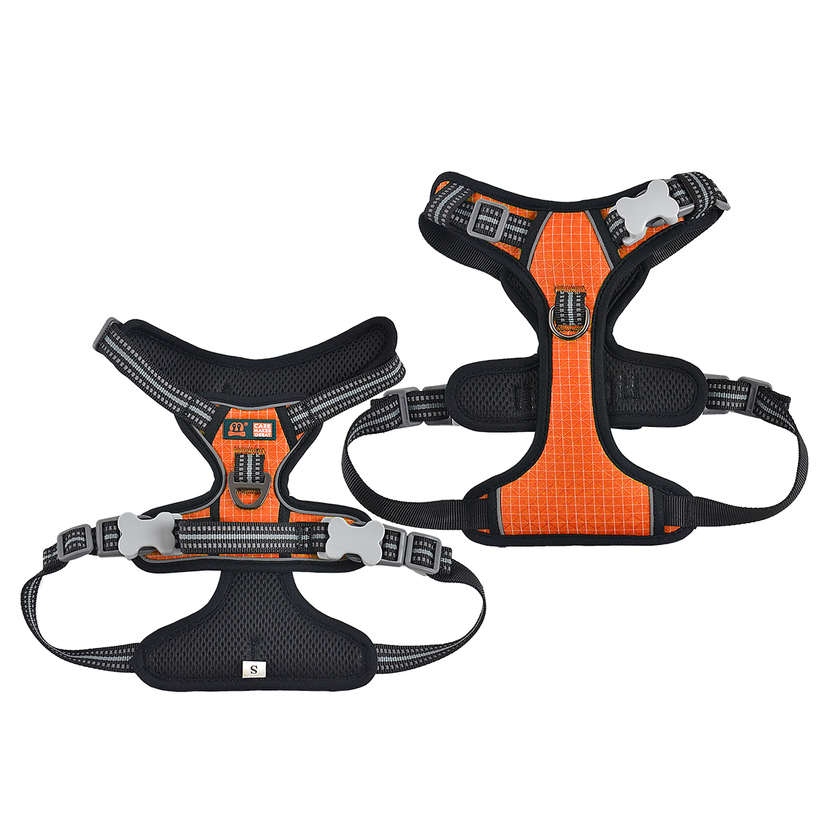 Waterproof Quick-Dry Dog Harness | Color-Blocking Design | Durable & Weatherproof