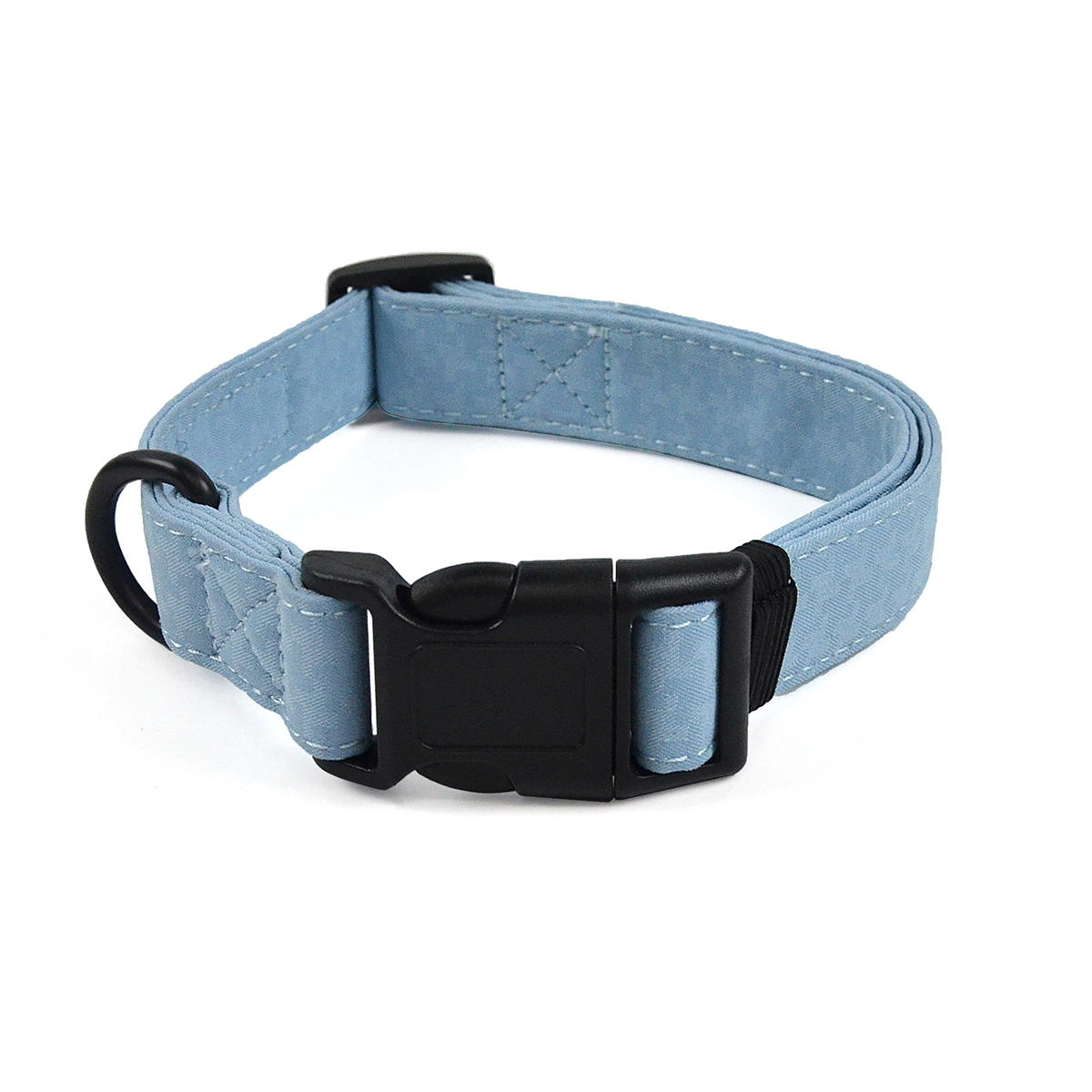 Houndstooth Pattern Dog Leash & Collar Set | High-Strength & Tangle-Resistant