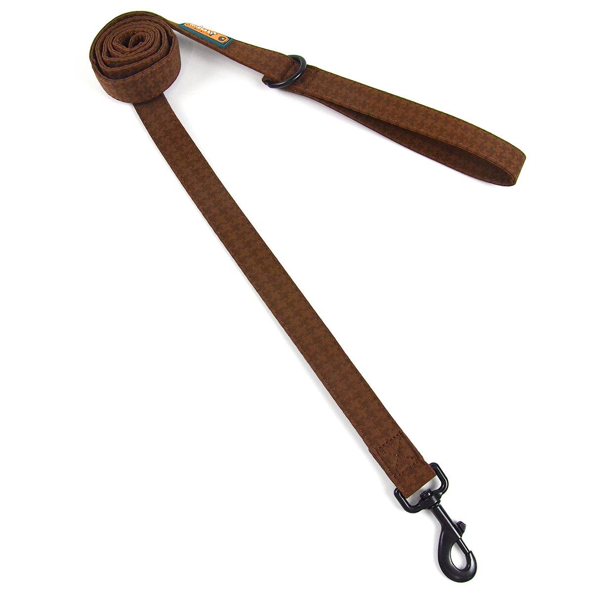 Houndstooth Pattern Dog Leash & Collar Set | High-Strength & Tangle-Resistant