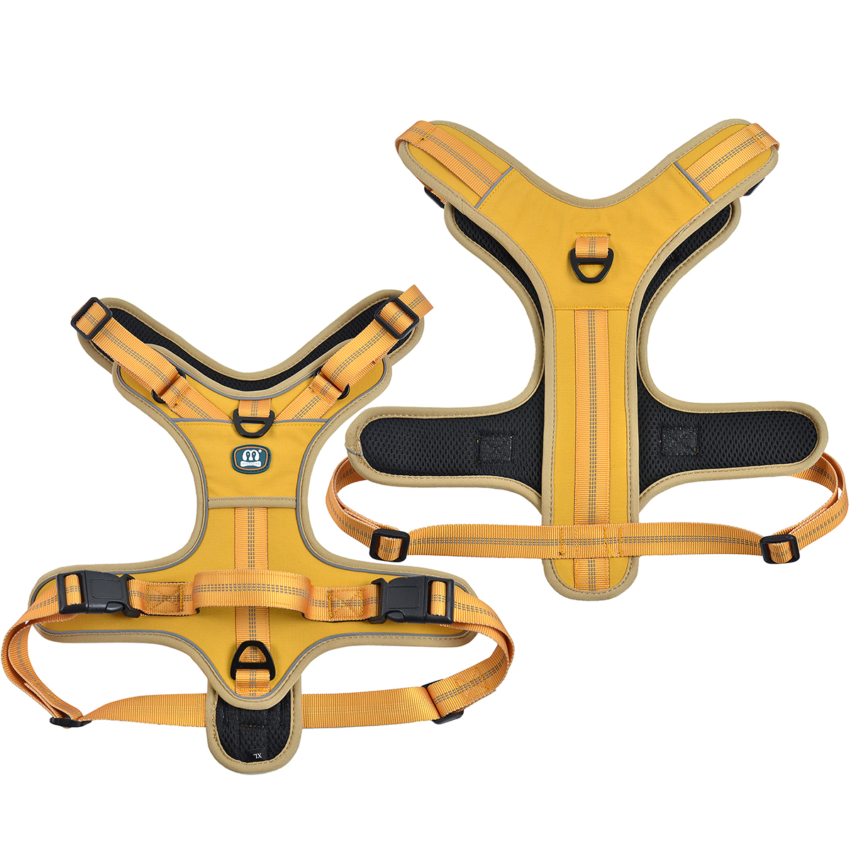 High Saturation Macaron Color Dog Harness for Medium Large Breeds | Anti-Pull & Reflective